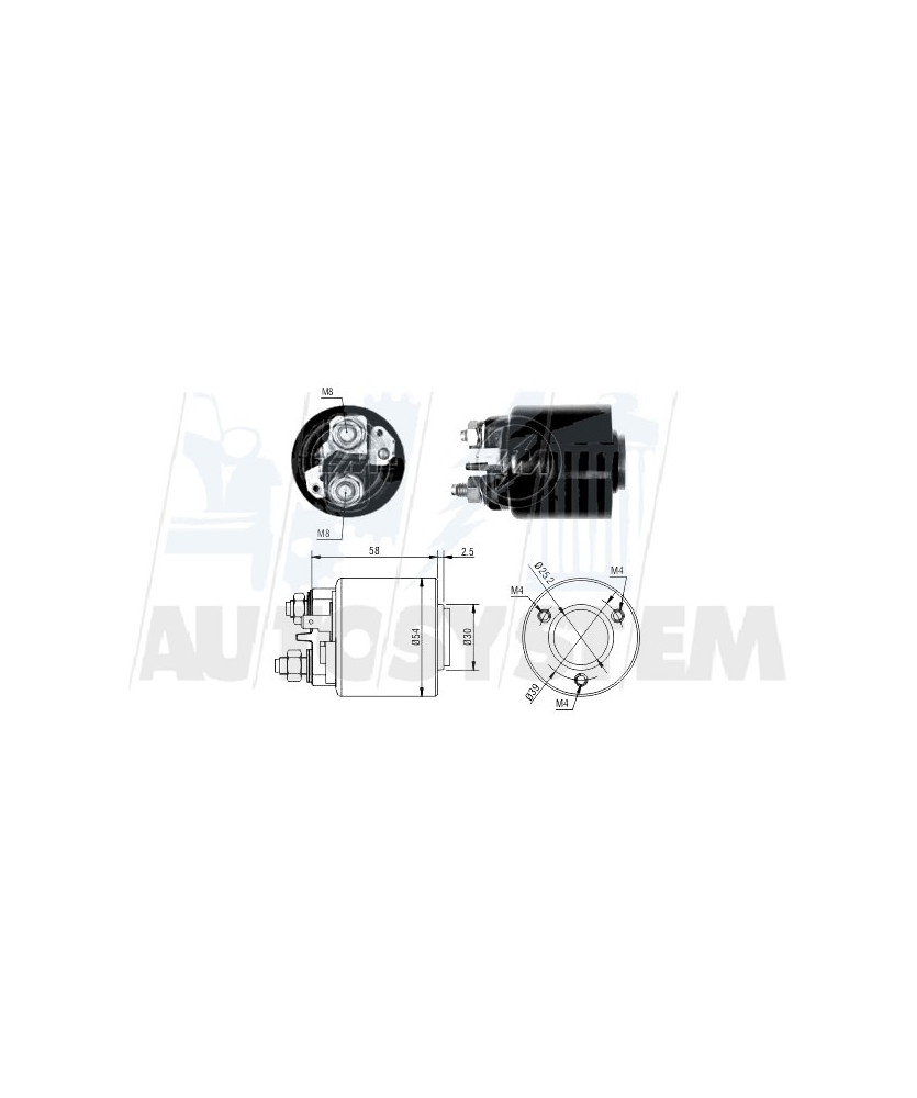 ELETTROMAGNETE  MOTORE DI AVVIAMENTO