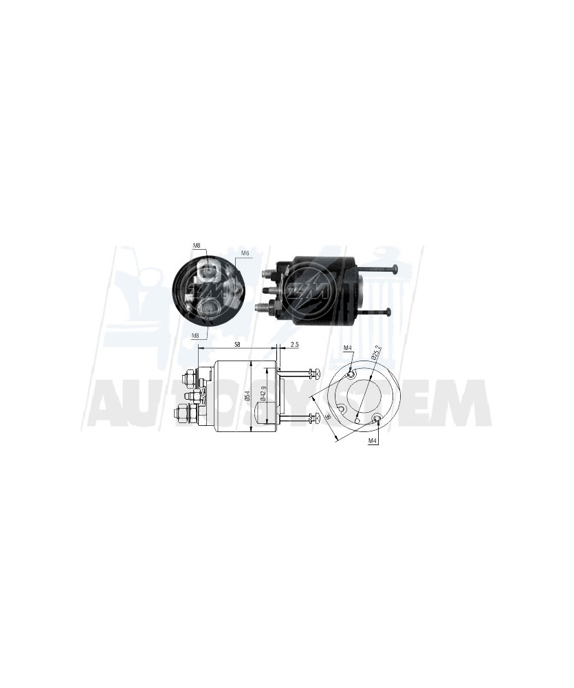 ELETTROMAGNETE  MOTORE DI AVVIAMENTO