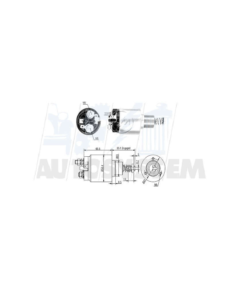 ELETTROMAGNETE  MOTORE DI AVVIAMENTO