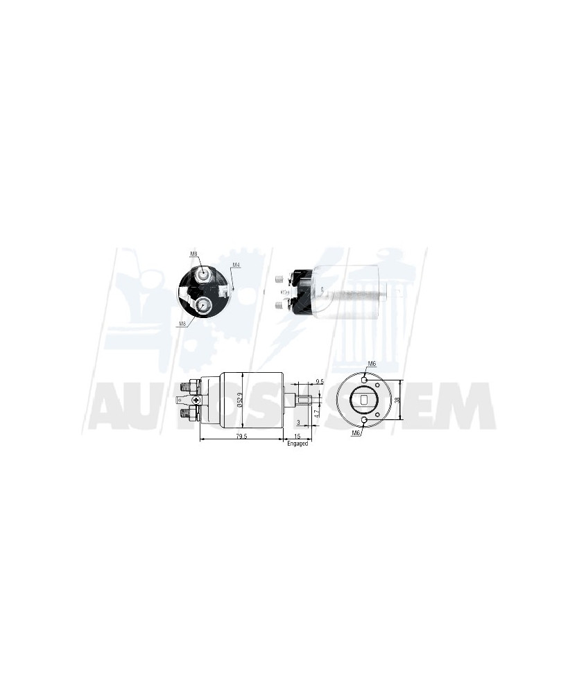 ELETTROMAGNETE  MOTORE DI AVVIAMENTO