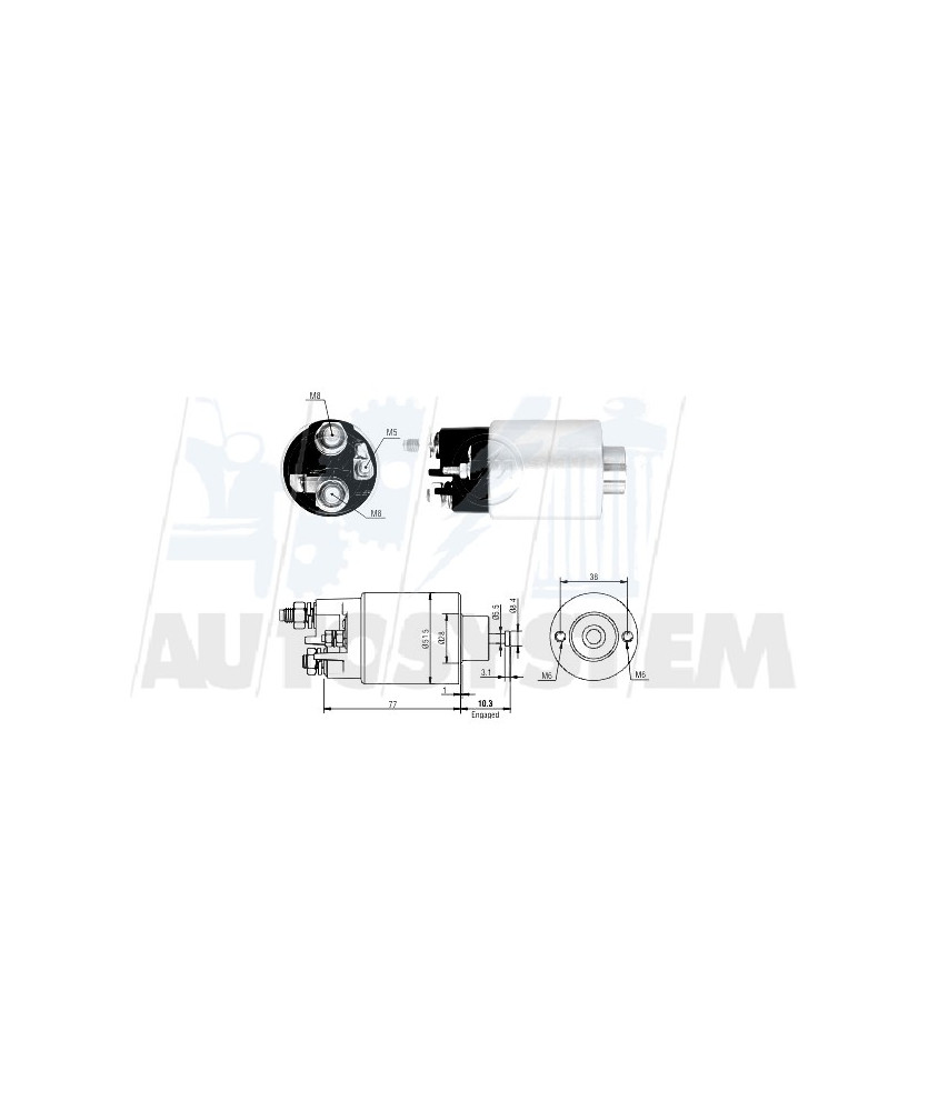 ELETTROMAGNETE  MOTORE DI AVVIAMENTO