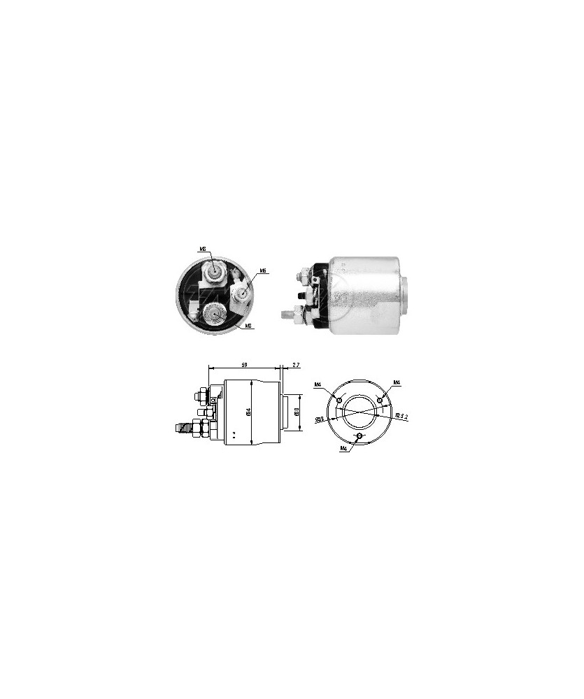 ELETTROMAGNETE  MOTORE DI AVVIAMENTO