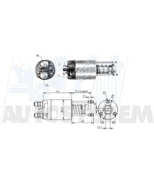 ELETTROMAGNETE  MOTORE DI AVVIAMENTO