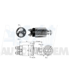 ELETTROMAGNETE MOTORINO D AVVIAMENTO     TENSIONE 12V  DAILY