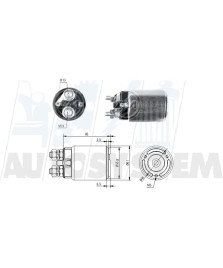 ELETTROMAGNETE  MOTORE DI AVVIAMENTO