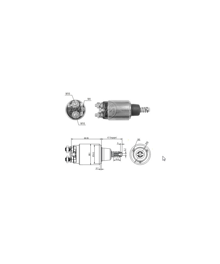 ELETTROMAGNETE  MOTORE DI AVVIAMENTO