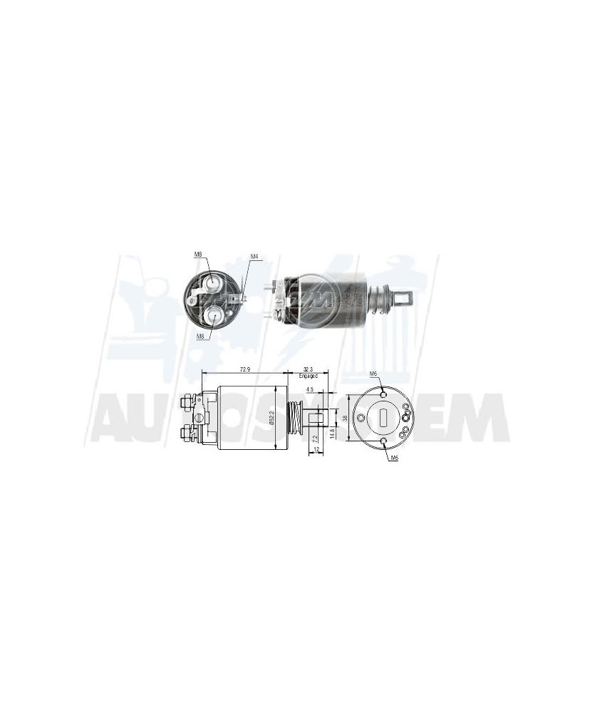 ELETTROMAGNETE  MOTORE DI AVVIAMENTO