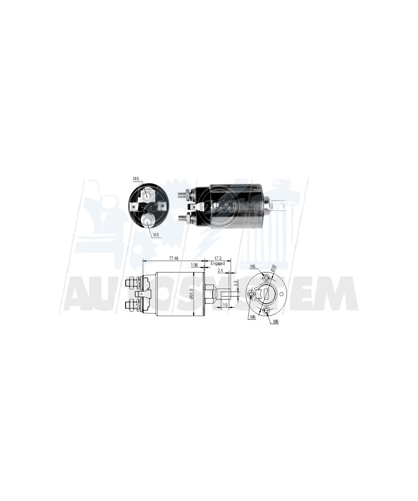 ELETTROMAGNETE  MOTORE DI AVVIAMENTO