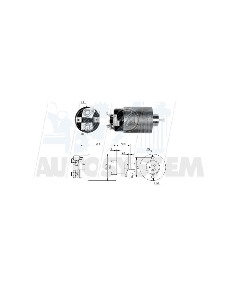 ELETTROMAGNETE  MOTORE DI AVVIAMENTO