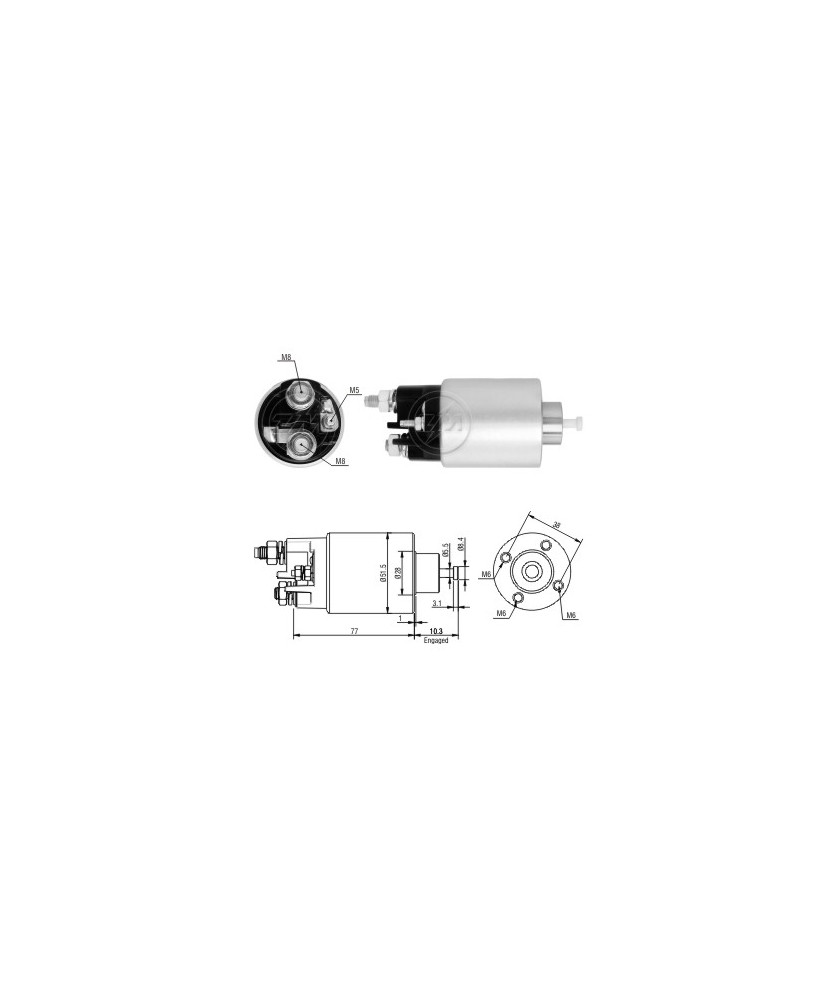 ELETTROMAGNETE  MOTORE DI AVVIAMENTO