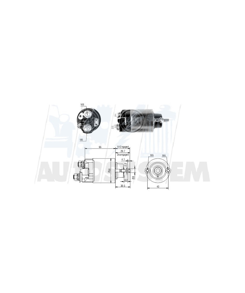 ELETTROMAGNETE  MOTORE DI AVVIAMENTO