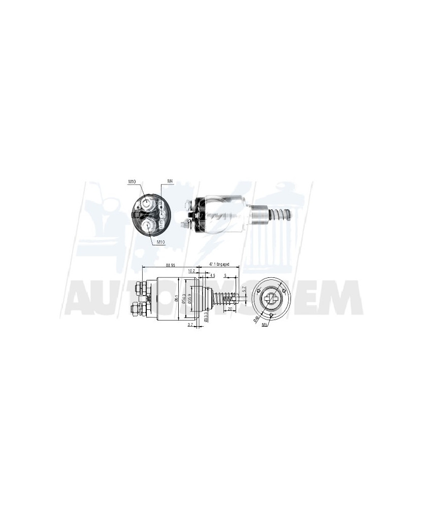 ELETTROMAGNETE  MOTORE DI AVVIAMENTO