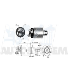 ELETTROMAGNETE  MOTORE DI AVVIAMENTO