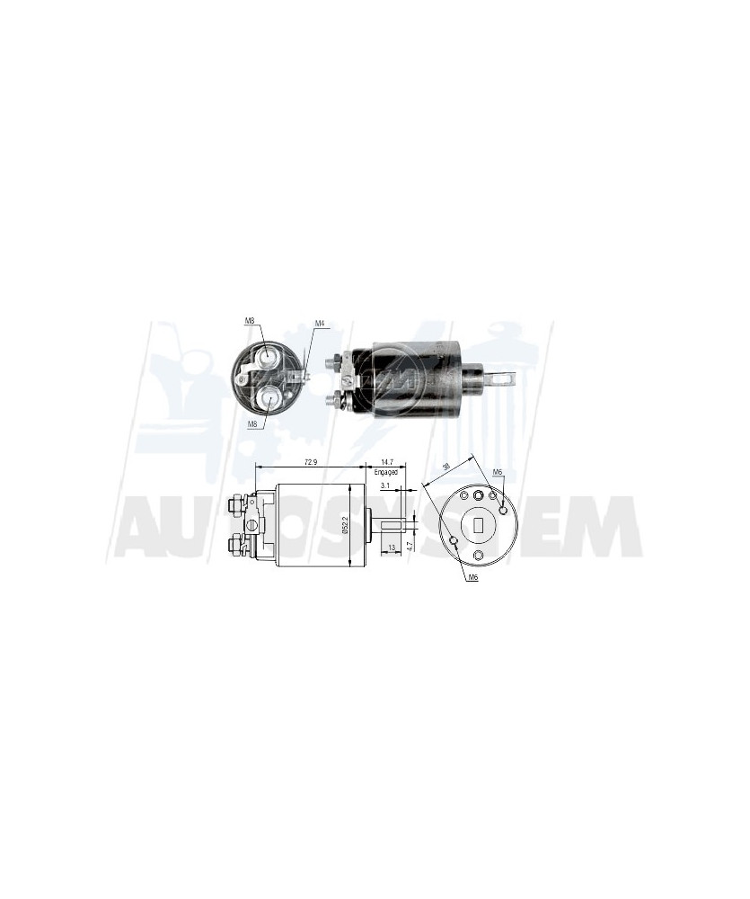 ELETTROMAGNETE  MOTORE DI AVVIAMENTO