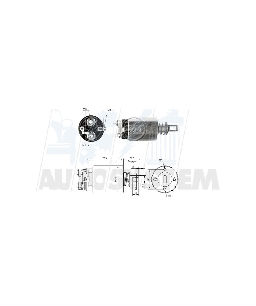 ELETTROMAGNETE  MOTORE DI AVVIAMENTO