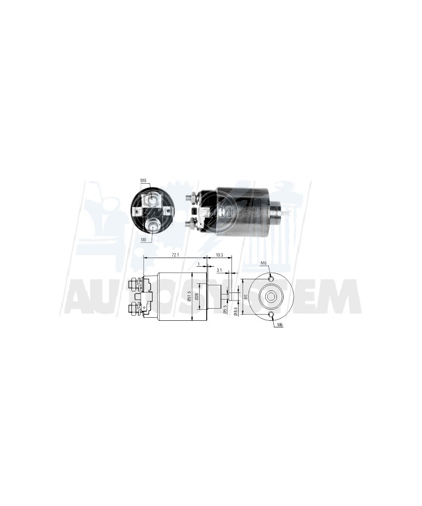 ELETTROMAGNETE  MOTORE DI AVVIAMENTO