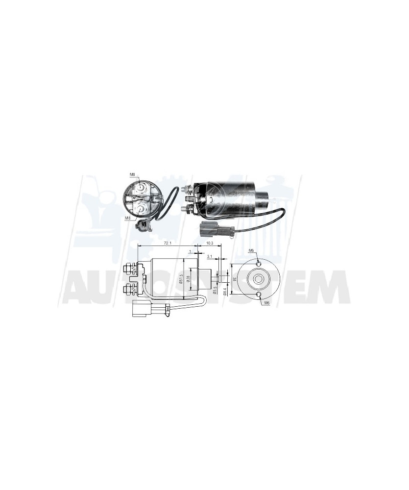 ELETTROMAGNETE  MOTORE DI AVVIAMENTO