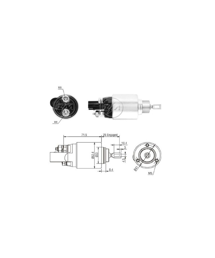 ELETTROMAGNETE  MOTORE DI AVVIAMENTO