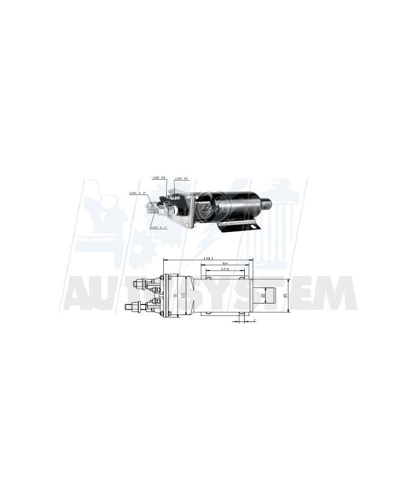 ELETTROMAGNETE  MOTORE DI AVVIAMENTO