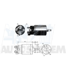 ELETTROMAGNETE  MOTORE DI AVVIAMENTO