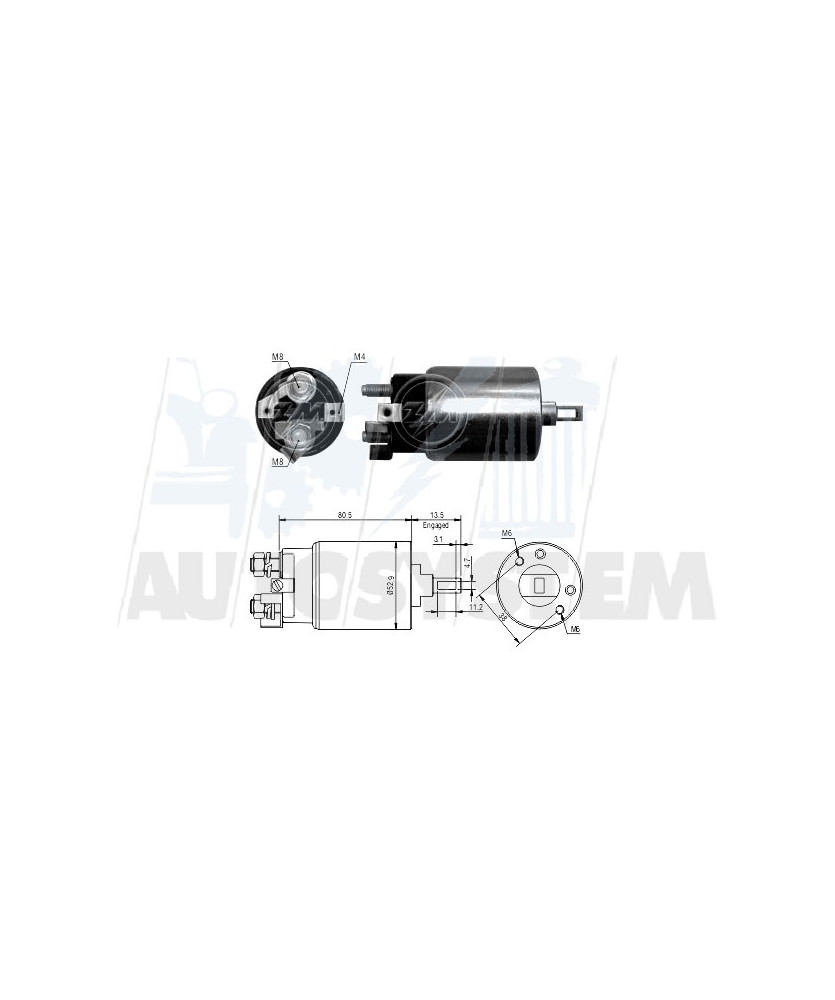 ELETTROMAGNETE  MOTORE DI AVVIAMENTO