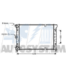 RADIATORE PASSAT DIESEL TD