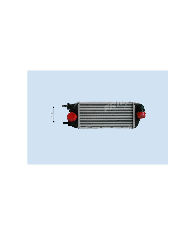 INTERCOOLER  500 1.3 MJ- KA 1.3