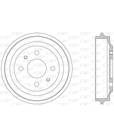 TAMBURO FRENO  NUOVA 500 FIORINO      CINQUECENTO 10/94-07/99