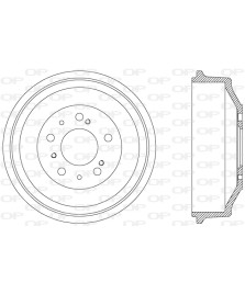 1PZ TAMBURO FRENO  AR6          DUCATO TT PSA JUMPER/BOXER