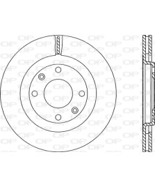 1PZ DISCO FRENO PSA BERLINGO XANTIA      XSARA/XSARA PICASSO ZX 206/306/405 RANC