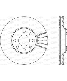 1PZ DISCO FRENO  ASTRA G             ANTERIORE VENTILATO