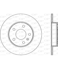 DISCO FRENO  ASTRA ZAFIRA D.263      POSTERIORE PIENO