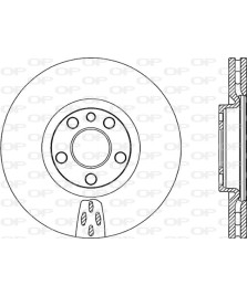 1PZ DISCO FRENO PSA C8/JUMPY/807/EXPERT   SCUDO/ULYSSE LANCHIA PHEA ANTER.