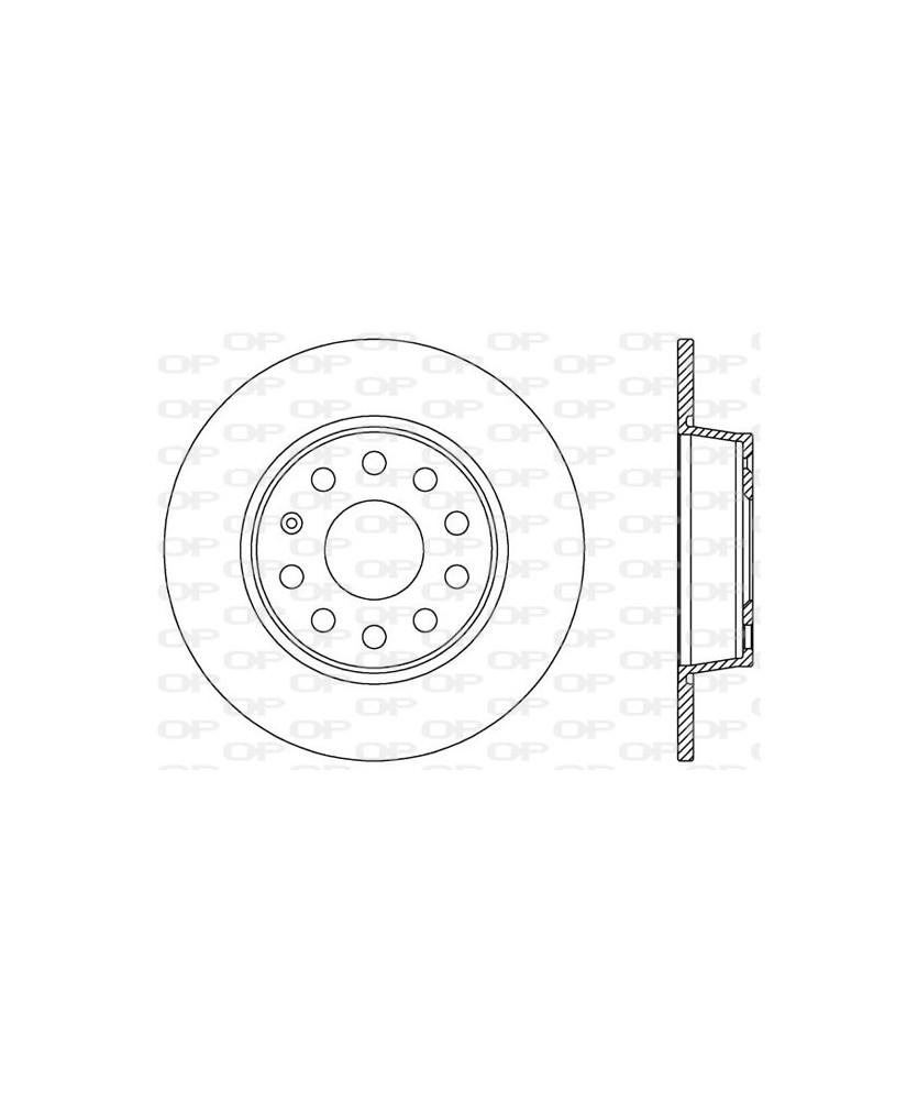 DISCO FRENO  A3 1.6TDI 05.09