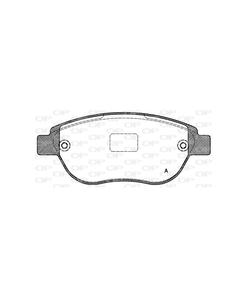 PASTIGLIE FRENO ANTERIORE C3/C4 XSARA   PICASSO 1007