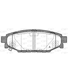 PASTIGLIA FRENO  FORESTER/IMPREZA  LEGY/OUTBK