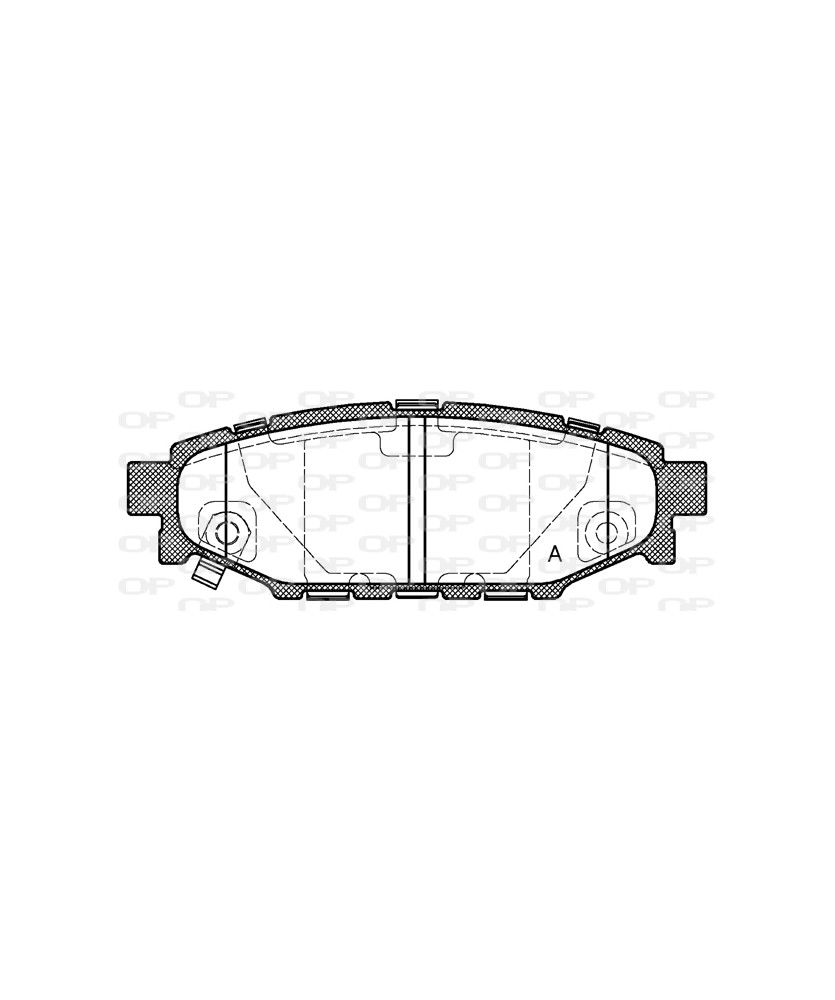 PASTIGLIA FRENO  FORESTER/IMPREZA  LEGY/OUTBK