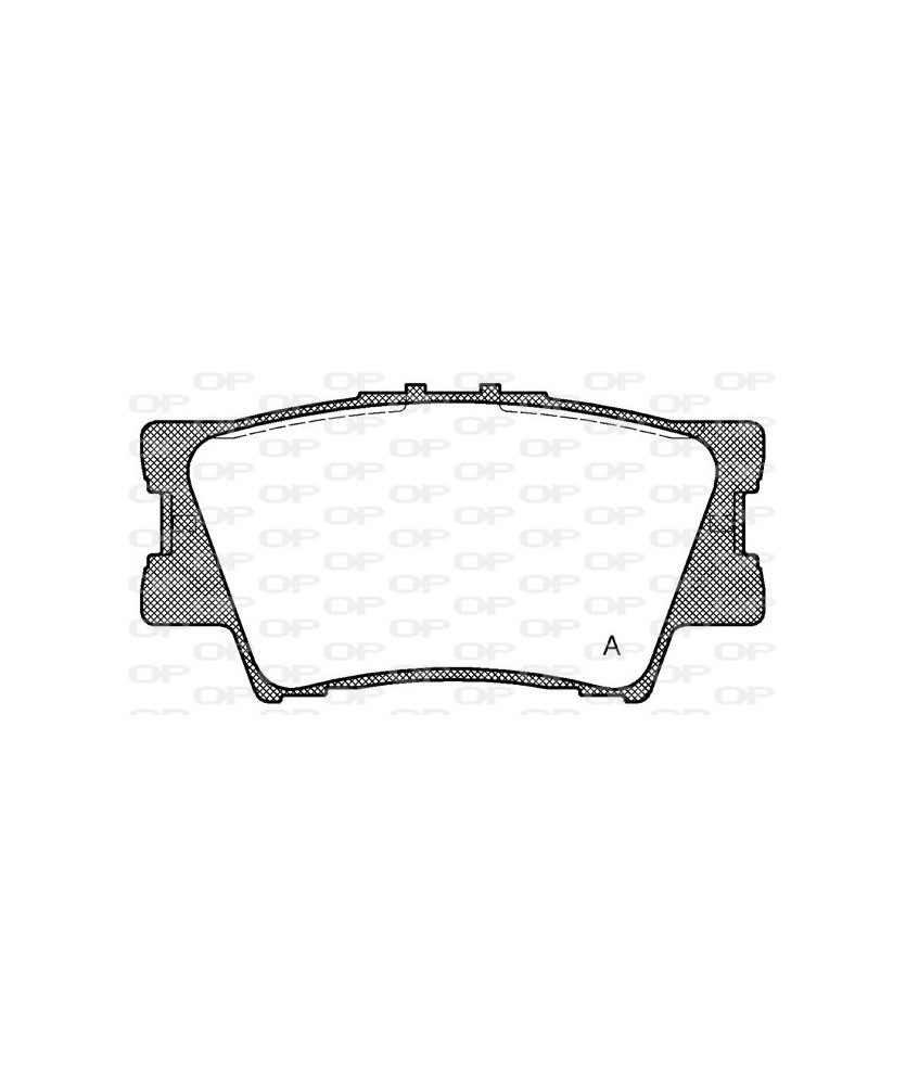 PASTIGLIE POSTERIORE  RAV 4 III/IV