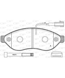 PASTIGLIE FRENO NEW DUCATO-JUMPER II-BOXER