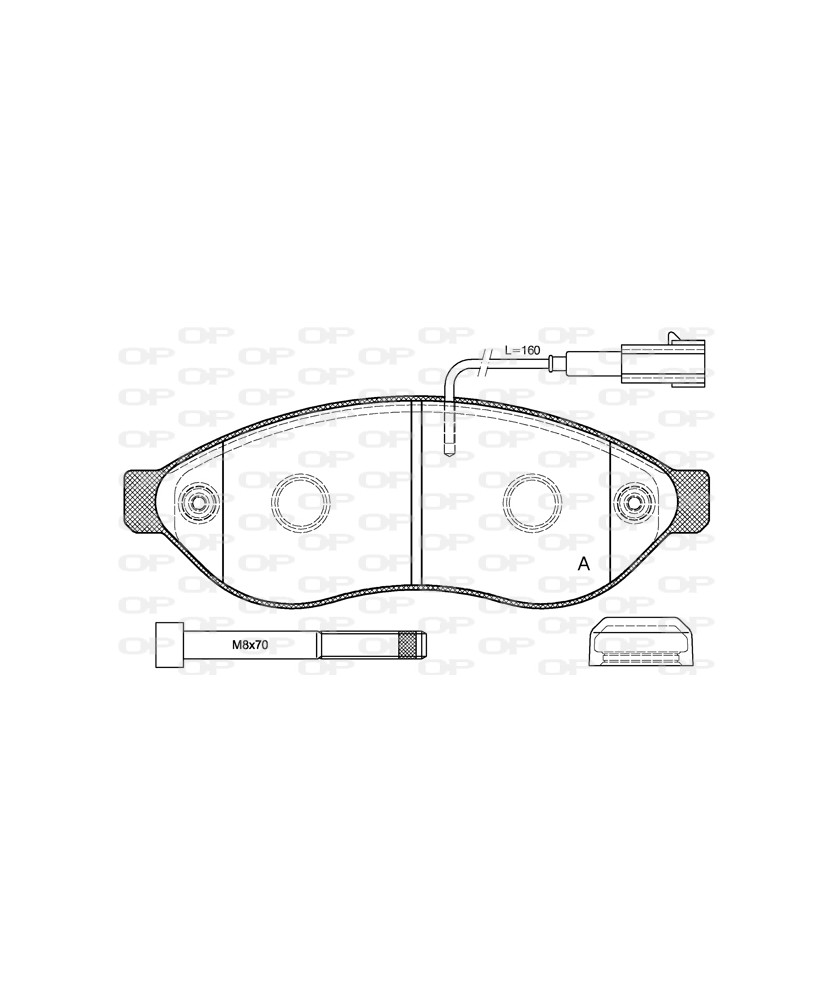 PASTIGLIE FRENO NEW DUCATO-JUMPER II-BOXER