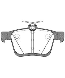 PASTIGLIA FRENO POST.GRUPPO VAG A3/Q3/TT LEON/TARRO/KADIAQ/GOLF VII/PASSAT