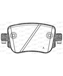 PASTIGLIE FRENO POSTERIORE  Q3 2011     A1/LEON OCTAVIA CADDY