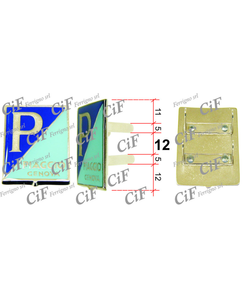 SCUDETTO  GENOVA VESPA-125(48-54)