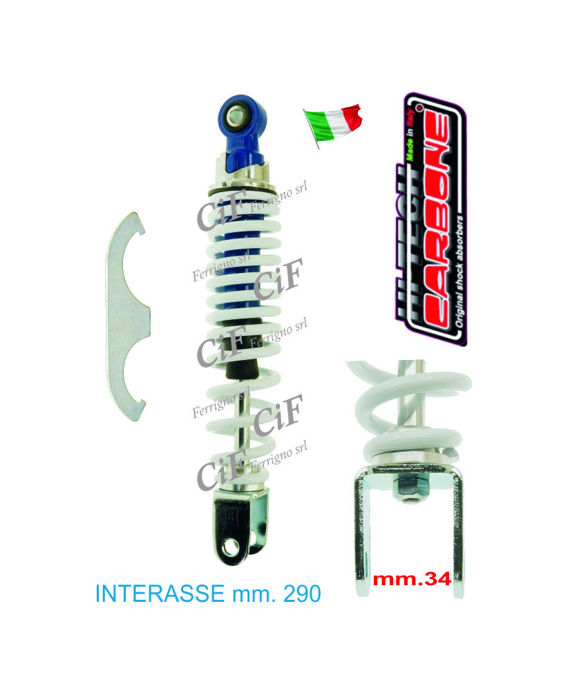 AMMORTIZZAT.POST.REG.APRILIA SR 2004 CON MOTORE (INEZIONE E CARBURATORE)