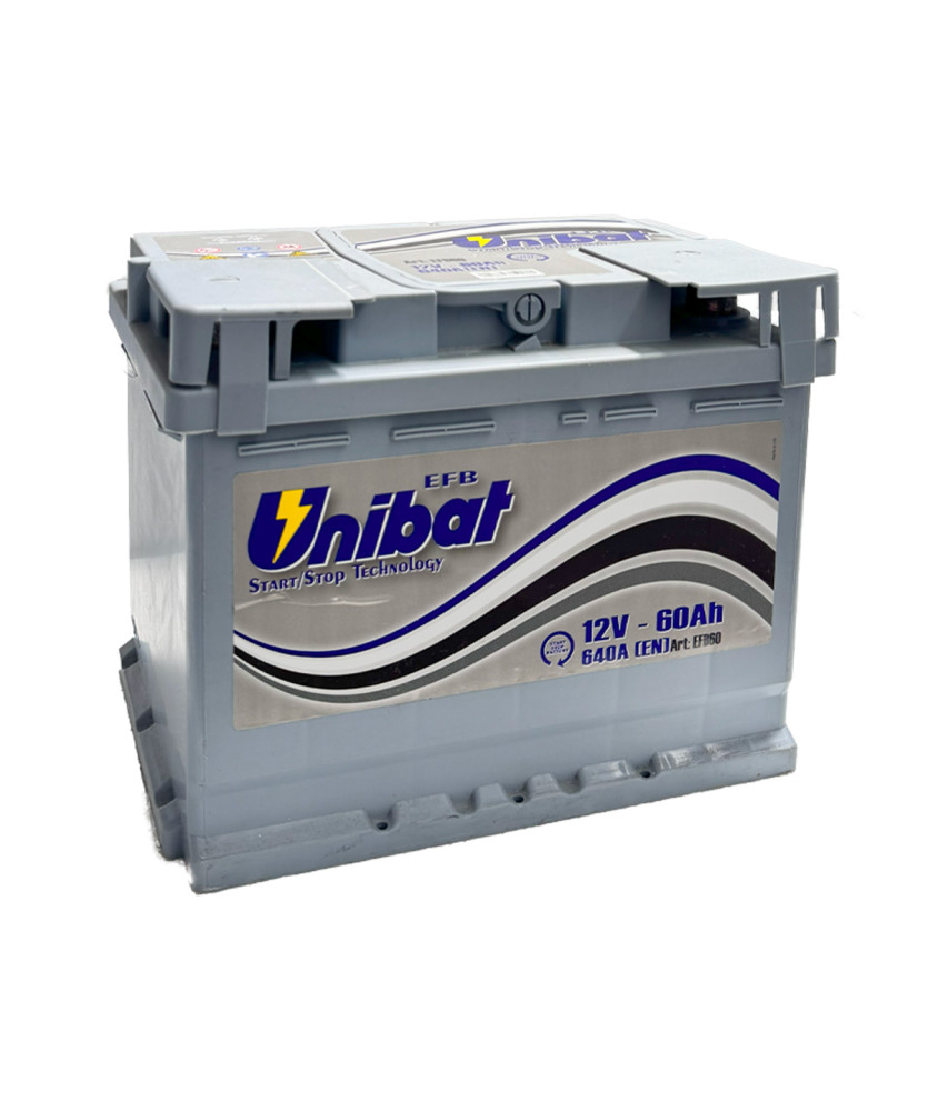 BATTERIA AUTO 60 AH 640A EN 242X175X190 DX L2