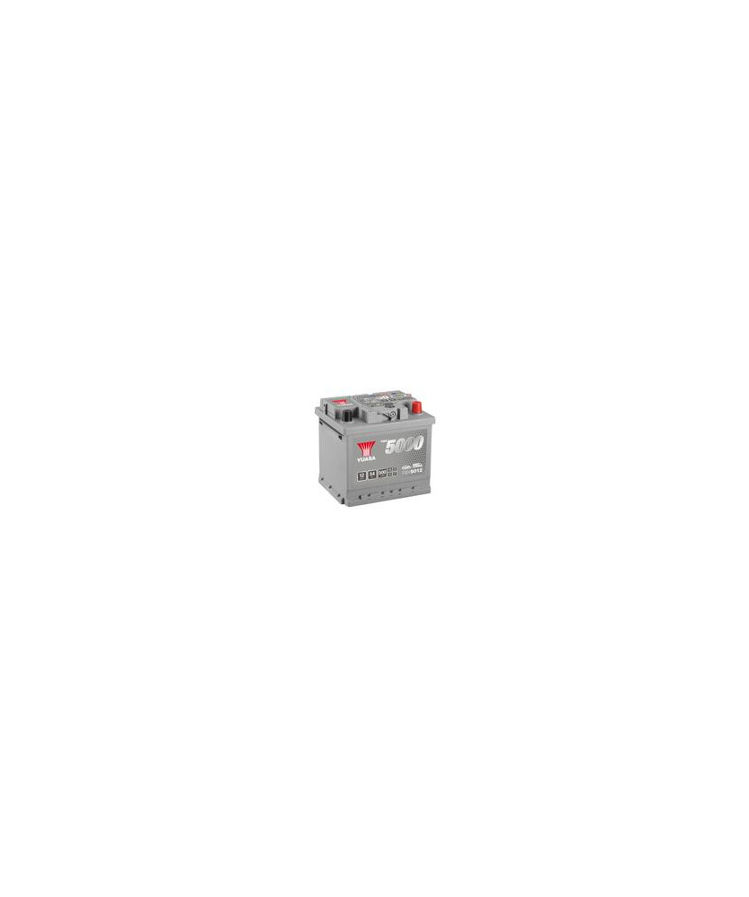 BATTERIA YUASA SILVER 12V 54 Ah 500 A     207X175X190 POSITIVO DX