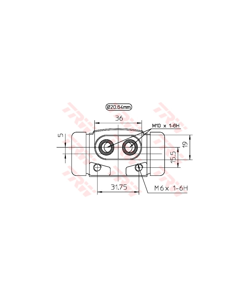 CILINDRETTO FRENO ESCORT/FOCUS/GRANADA  1970--  FREELANDER I 1.8 16V 1998--