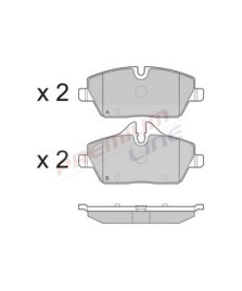 PASTIGLIE FRENO ANTERIORI SERIE 1       CLASSE A  CLASSE B