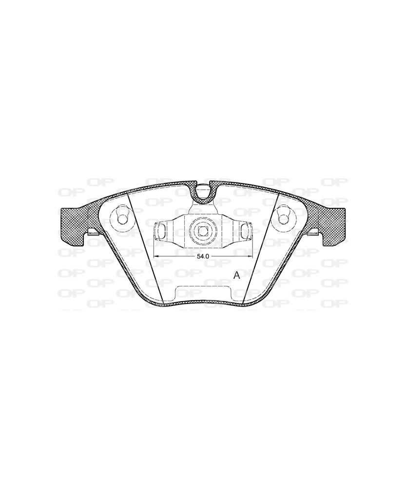 PASTIGLIE ANTERIORI SERIE 3 E90 E91 318DX1 (E84)