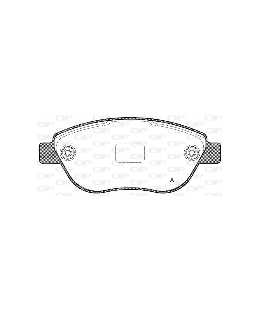 PASTIGLIE FRENO ANTERIORE C3/C4 XSARA   PICASSO 1007